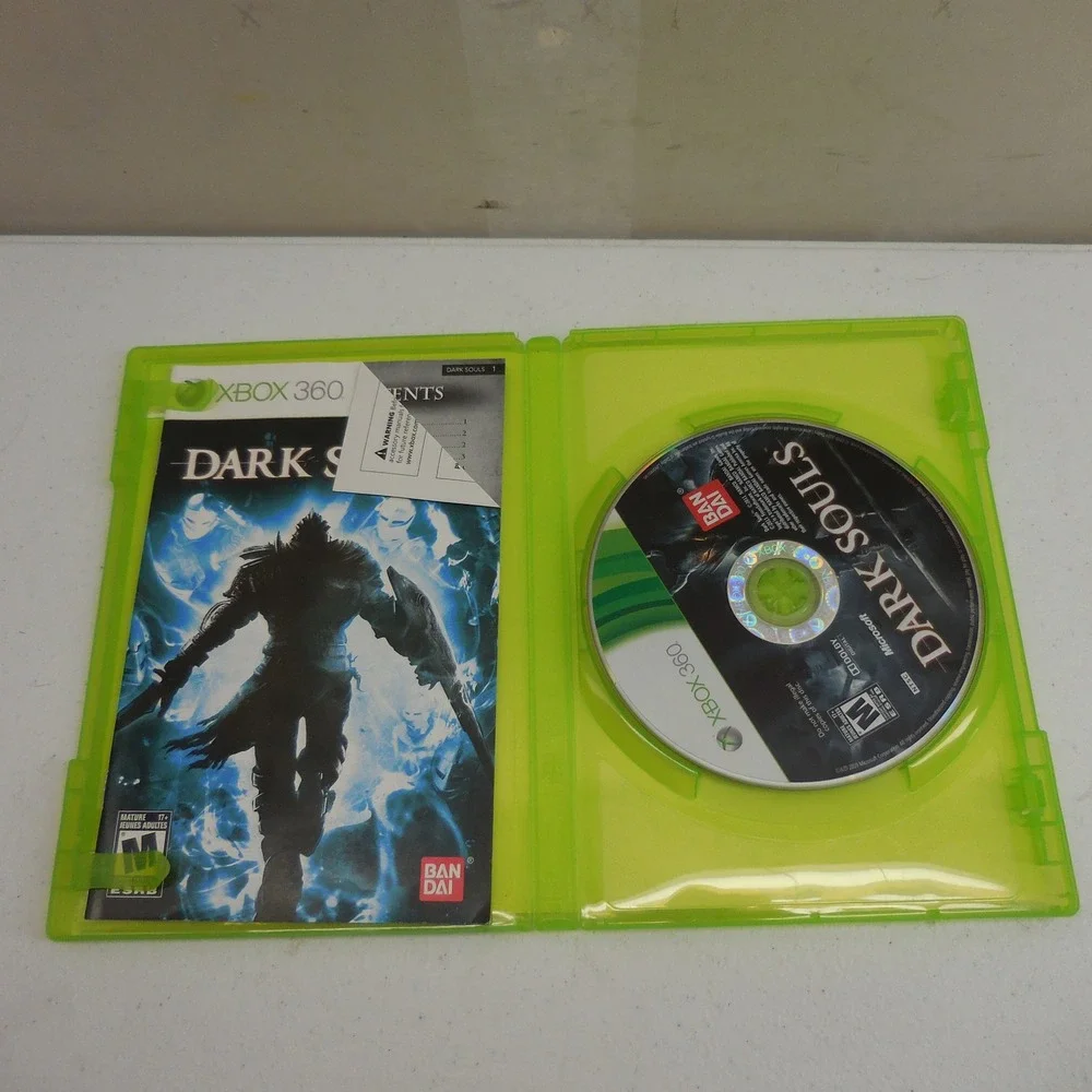 Dark Souls Microsoft Xbox 360 Action RPG Game with Manual Bandai Namco NTSC